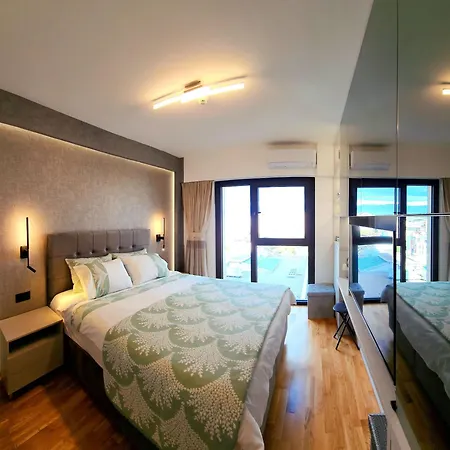 Diamond Residences 10Th Fl. Lux Apt. W/ City View Skopje Exterior photo