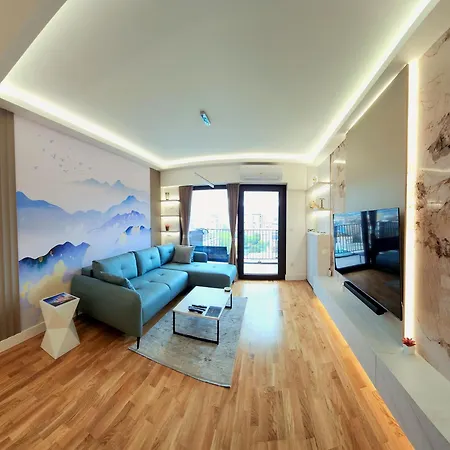 Diamond Residences 10Th Fl. Lux Apt. W/ City View Skopje Exterior photo