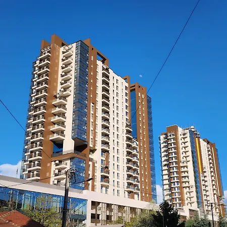 Diamond Residences 10Th Fl. Lux Apt. W/ City View Skopje Exterior photo